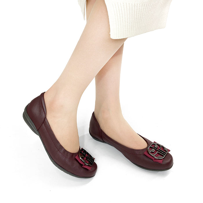 Airystep レザーバレエシューズ 059-6360aw