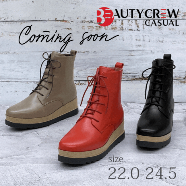 BEAUTYCREW CASUAL レザーブーツ 059-2562