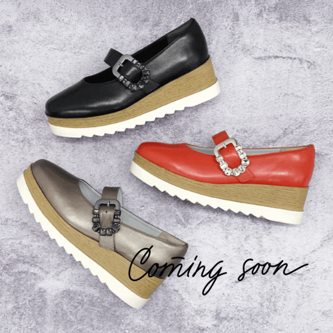 BEAUTYCREW CASUAL 厚底レザーパンプス 059-2584aw