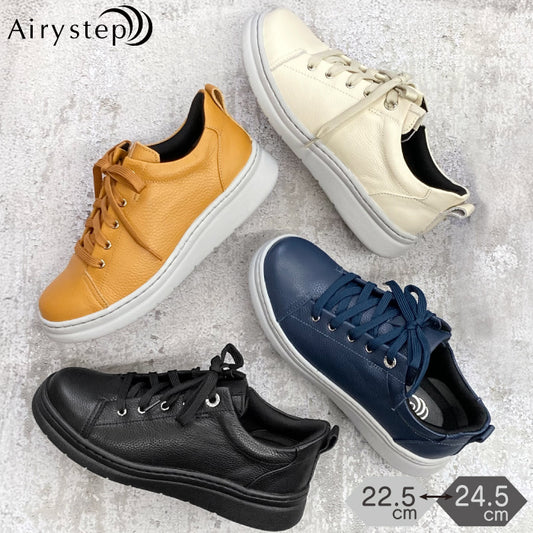 Airystep レザースニーカー 036-1042ss
