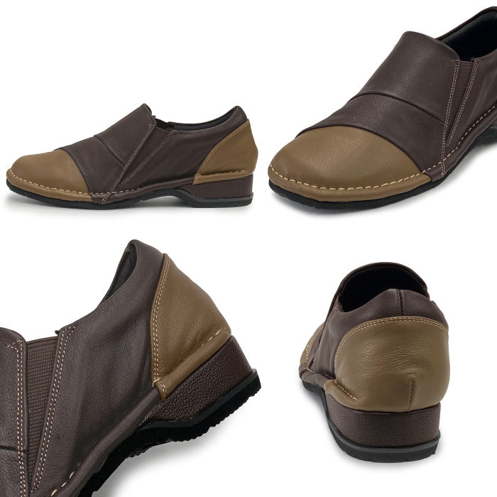 Airystep 超らくらくレザースリッポンシューズ036-4946aw