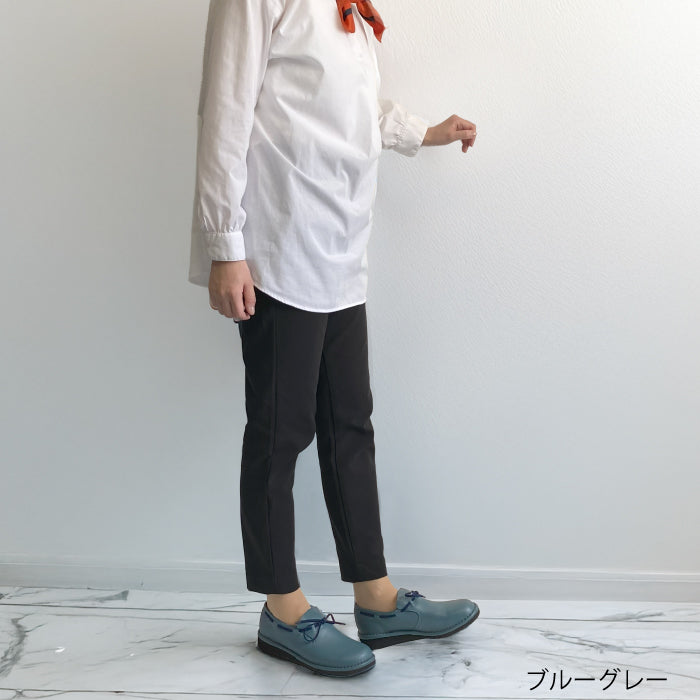 Airystep幅広4Eレザースリッポンシューズ 048-0206aw