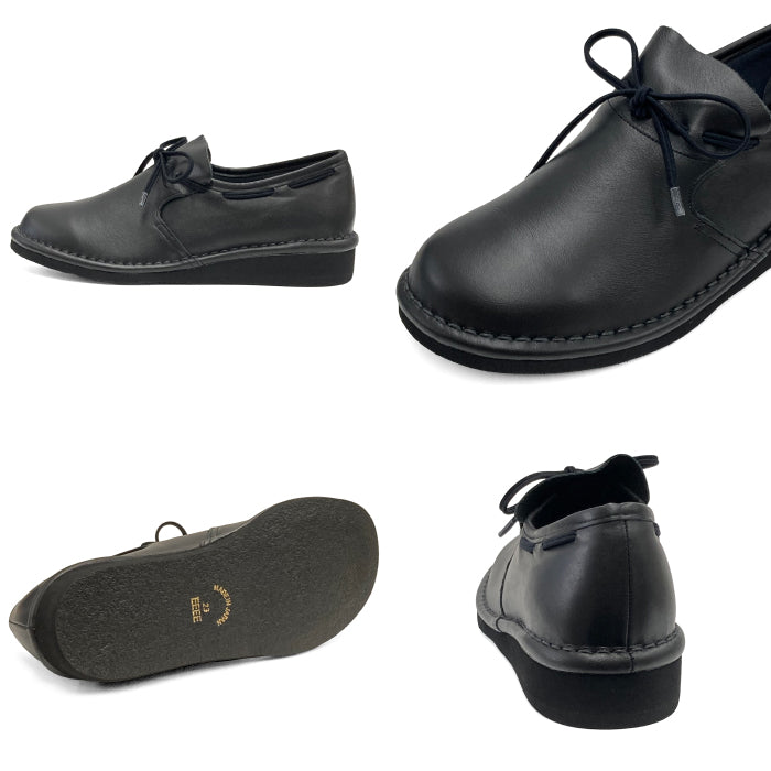 Airystep幅広4Eレザースリッポンシューズ 048-0206aw