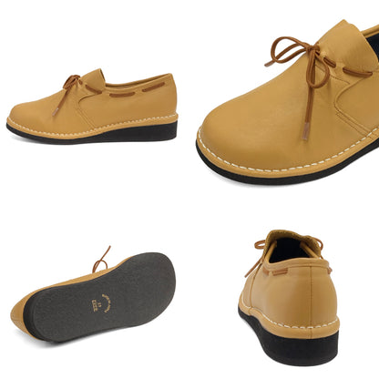 Airystep幅広4Eレザースリッポンシューズ 048-0206aw