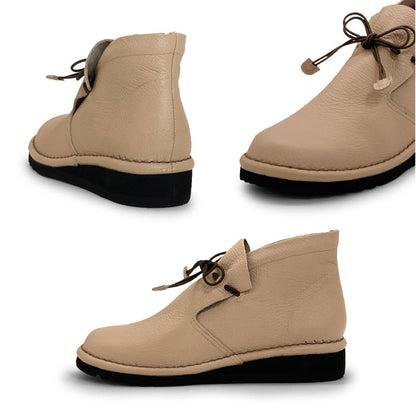 Airystep 幅広4Ｅレザーブーツ048-0278