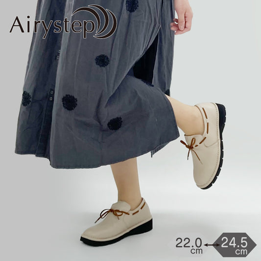 【SALE】Airystep レザースリッポンシューズ 054-0602ss