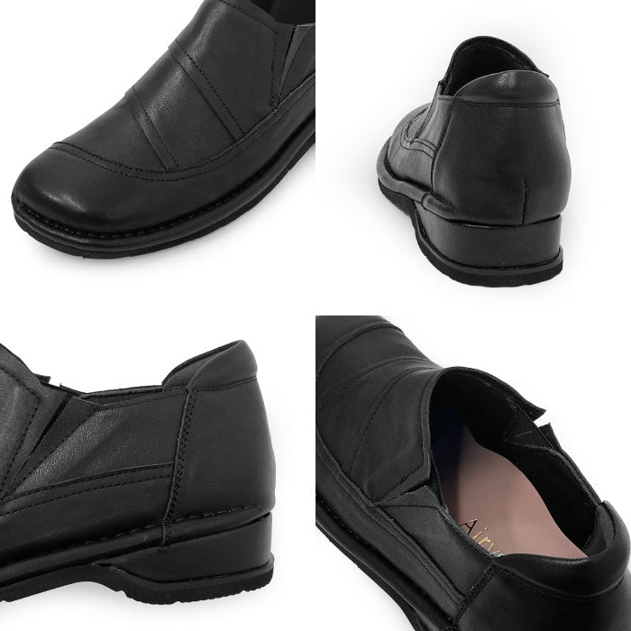 Airystep レザースリッポンシューズ 054-0802aw