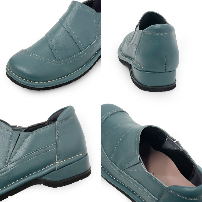 Airystep レザースリッポンシューズ 054-0802aw