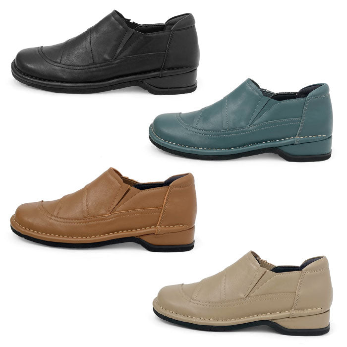 Airystep レザースリッポンシューズ 054-0802aw