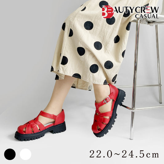 BEAUTYCREW CASUAL グルカサンダル 厚底 059-2027
