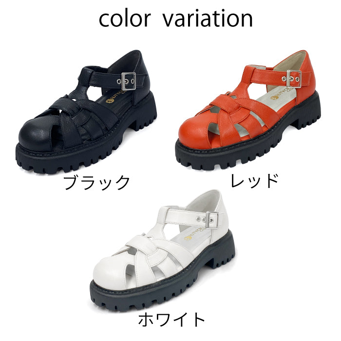 SALE】BEAUTYCREW CASUAL グルカサンダル 厚底 059-2027