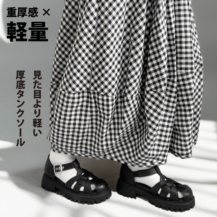 SALE】BEAUTYCREW CASUAL グルカサンダル 厚底 059-2027