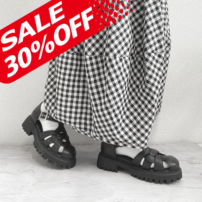 【CLEARANCE SALE 対象】BEAUTYCREW CASUAL グルカサンダル 厚底 059-2027
