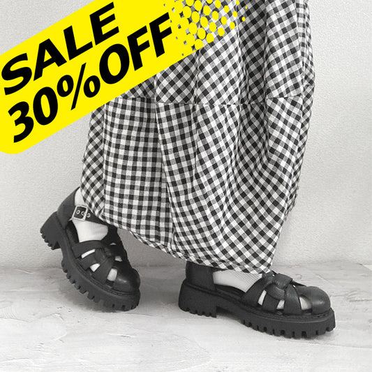 【FINAL SALE 対象】BEAUTYCREW CASUAL グルカサンダル 厚底 059-2027
