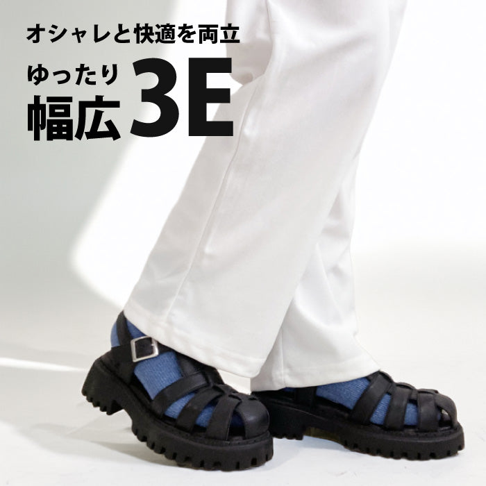 【SALE】BEAUTYCREW CASUAL グルカサンダル 厚底 059-2028