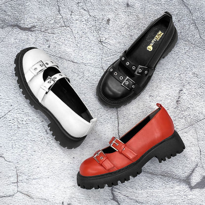 BEAUTYCREW CASUAL レザートラッドシューズ 059-2047aw