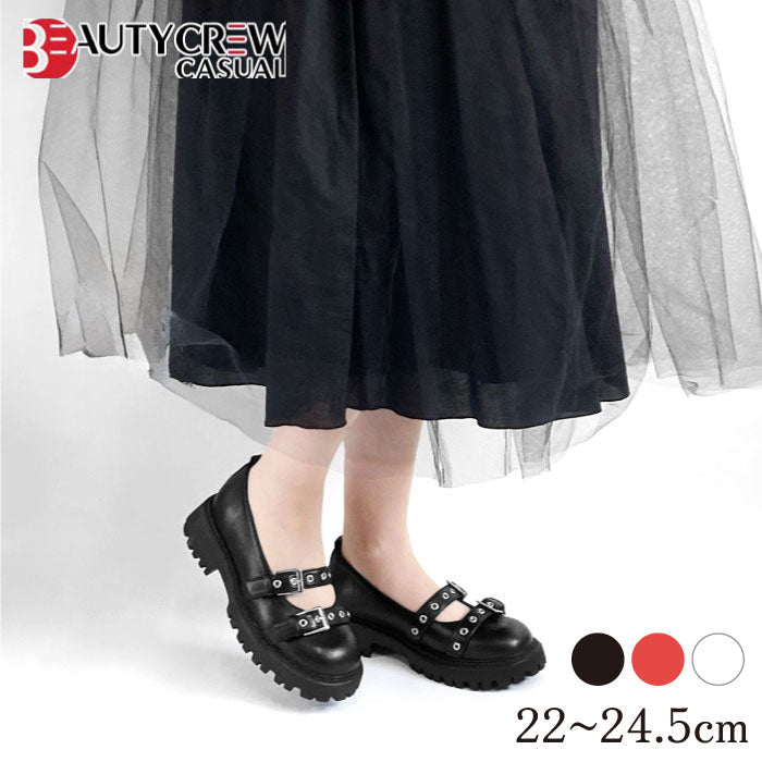 BEAUTYCREW CASUAL レザートラッドシューズ 059-2047aw