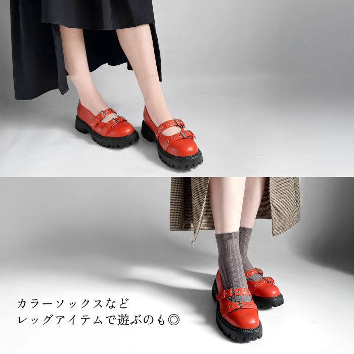 BEAUTYCREW CASUAL レザートラッドシューズ 059-2047aw