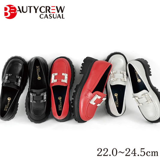 BEAUTYCREW CASUAL レザートラッドシューズ 059-2048