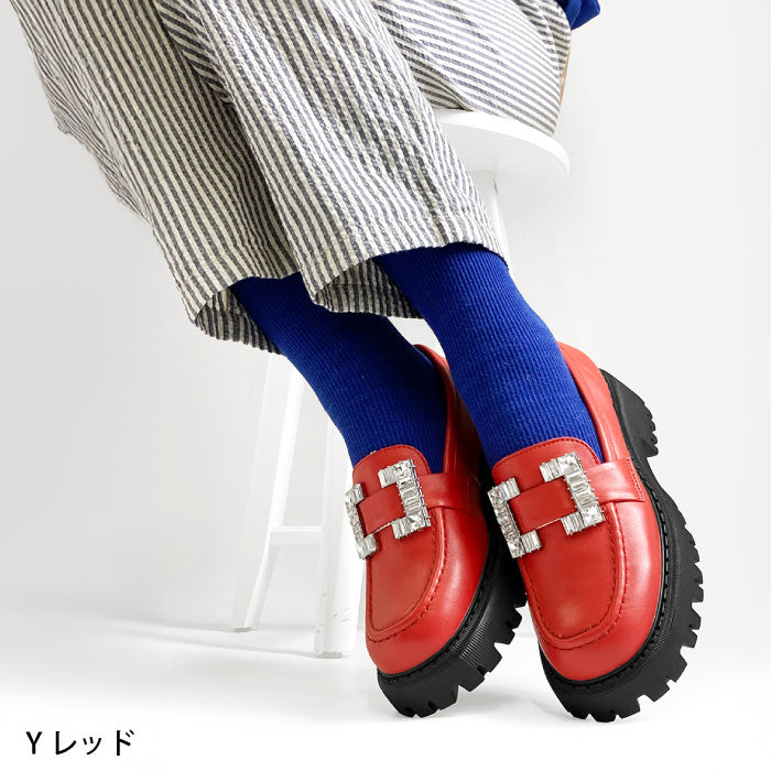 BEAUTYCREW CASUAL レザートラッドシューズ 059-2048