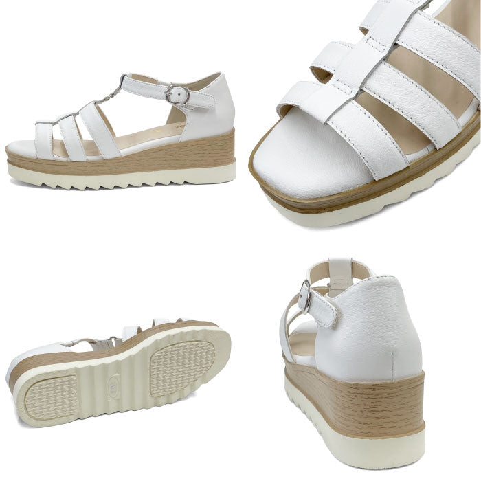 BEAUTYCREW CASUAL 厚底レザーグルカサンダル 059-2539
