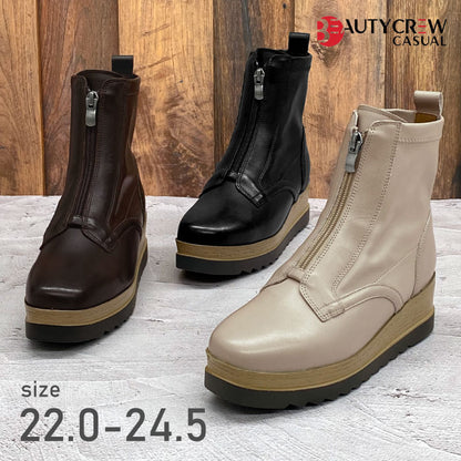 BEAUTYCREW CASUAL レザーブーツ 059-2561