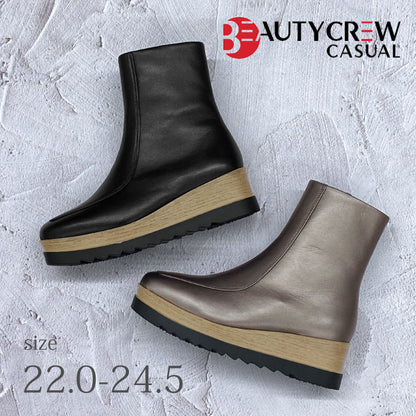 BEAUTYCREW CASUAL レザーブーツ 059-2564