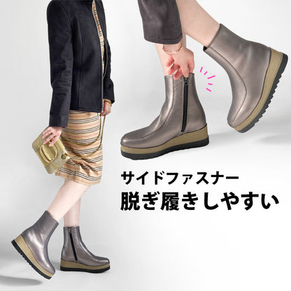 BEAUTYCREW CASUAL レザーブーツ 059-2564