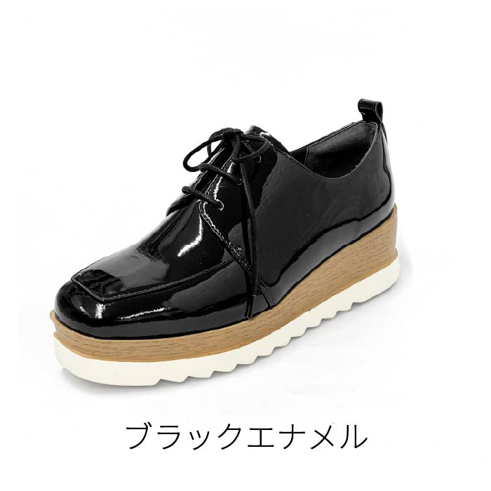 BEAUTYCREW CASUAL 厚底レザーシューズ 059-2581ss