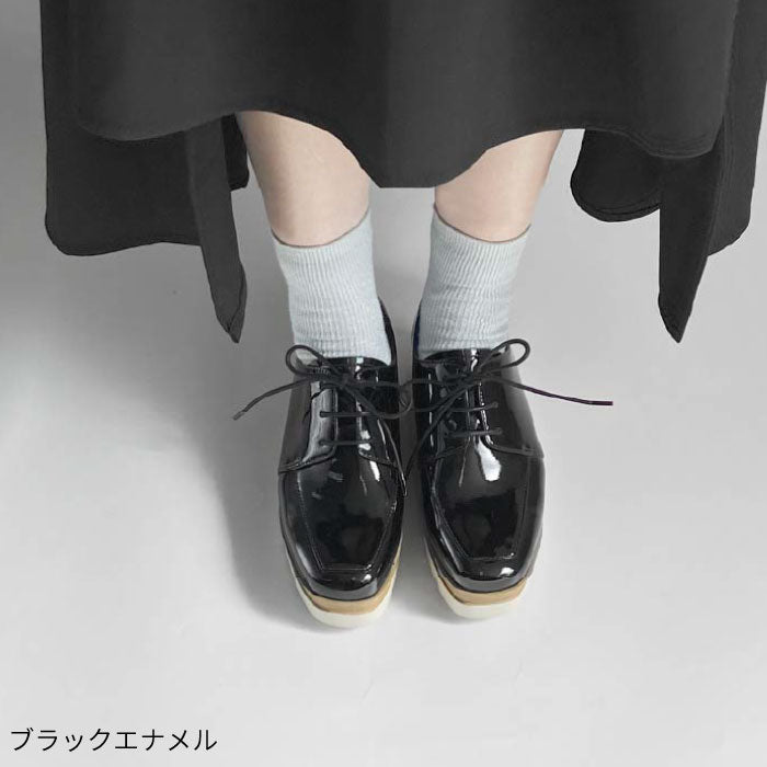 BEAUTYCREW CASUAL 厚底レザーシューズ 059-2581ss