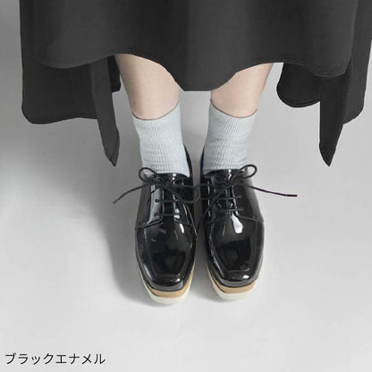 BEAUTYCREW CASUAL 厚底レザーシューズ 059-2581ss