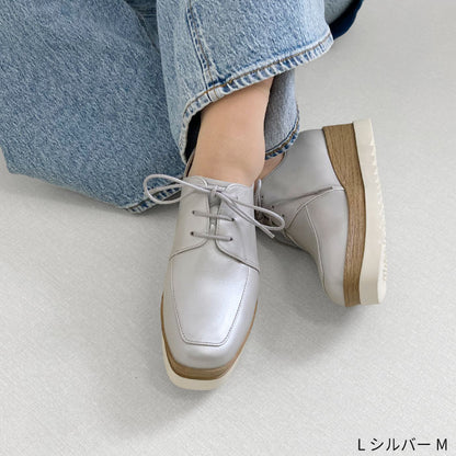 BEAUTYCREW CASUAL 厚底レザーシューズ 059-2581ss