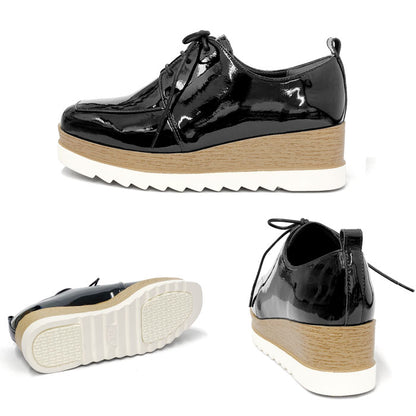 BEAUTYCREW CASUAL 厚底レザーシューズ 059-2581ss