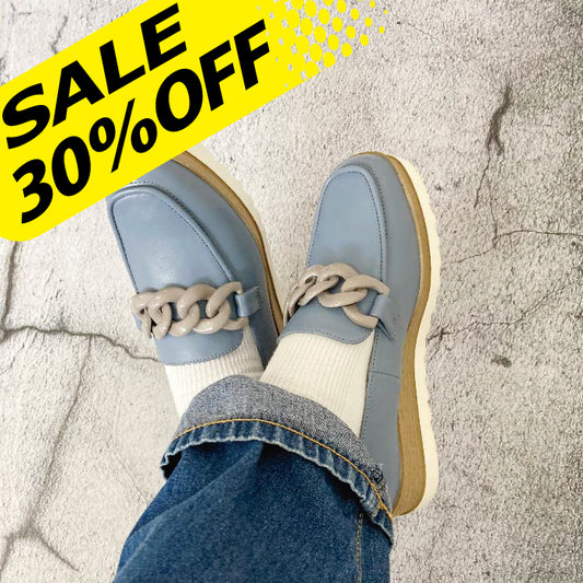 【FINAL SALE 対象】BEAUTYCREW CASUAL 厚底レザーシューズ 059-2583ss