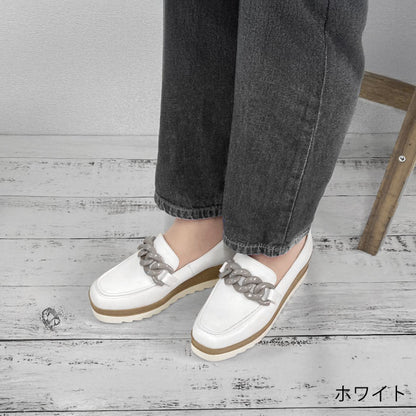 BEAUTYCREW CASUAL 厚底レザーシューズ 059-2583ss