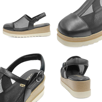 BEAUTYCREW CASUAL 厚底レザーグルカサンダル 059-2585