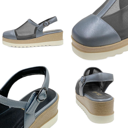 BEAUTYCREW CASUAL 厚底レザーグルカサンダル 059-2585