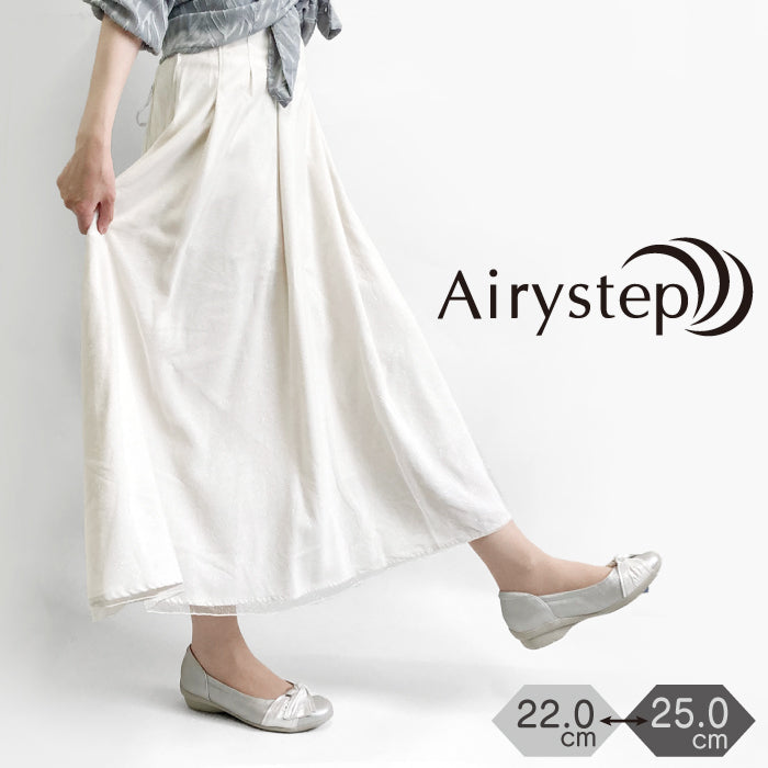 【SALE】Airystep レザーバレエシューズ 059-3522ss