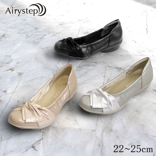Airystep レザーバレエシューズ 059-3522ss