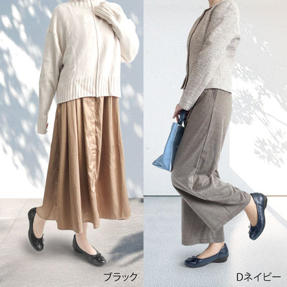Airystepレザーバレエシューズ059-3551aw
