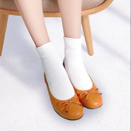 【FINAL SALE 対象】Airystepレザーバレエシューズ059-3551aw