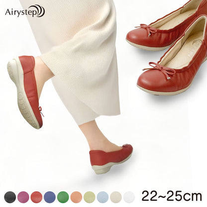 Airystep レザーバレエシューズ 059-3551ss