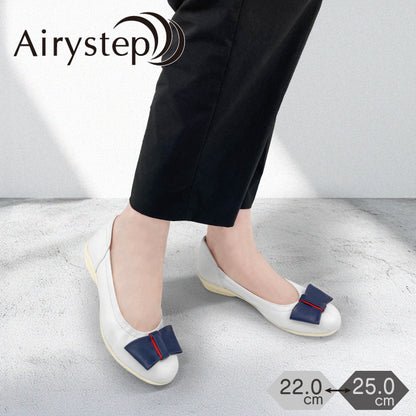 【SALE】Airystep レザーバレエシューズ 059-3552ss