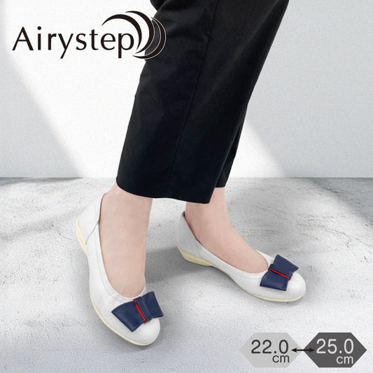【SALE】Airystep レザーバレエシューズ 059-3552ss