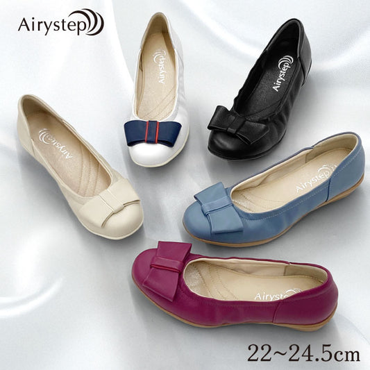 Airystep レザーバレエシューズ 059-3552ss