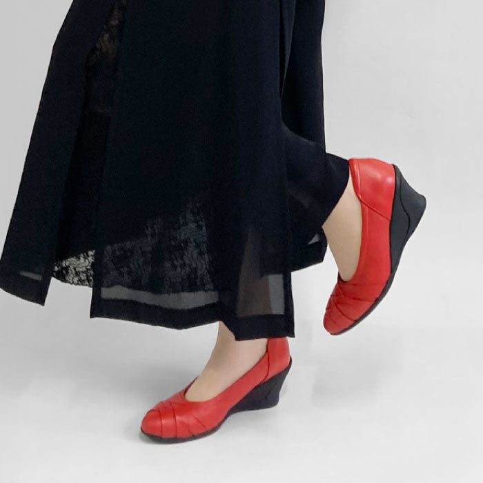 【5周年】Airystep 美脚レザーバレエシューズ #059-6051