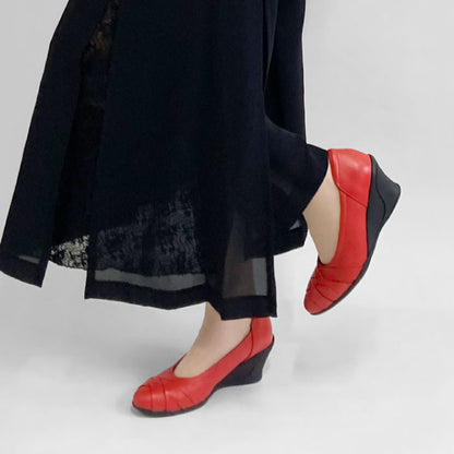 【5周年】Airystep 美脚レザーバレエシューズ #059-6051