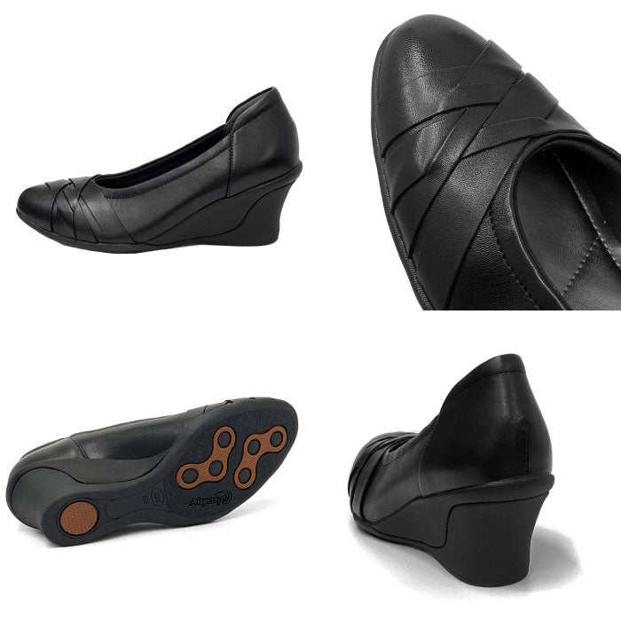 【5周年】Airystep 美脚レザーバレエシューズ #059-6051