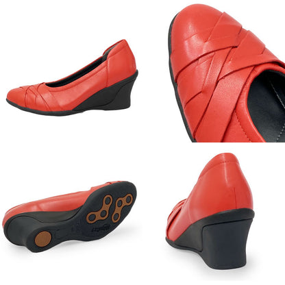 【5周年】Airystep 美脚レザーバレエシューズ #059-6051