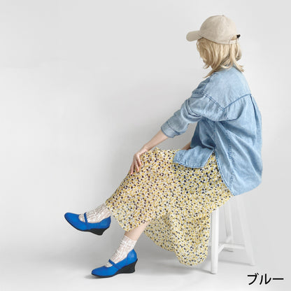 Airystep 美脚レザーバレエシューズ 059-6053aw
